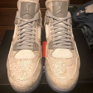 Nike air Jordan Retro 4 laser chrome